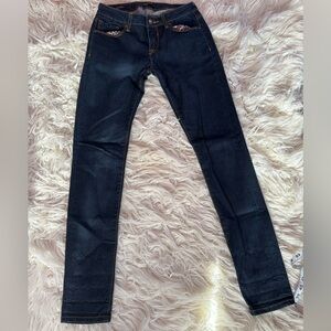 Vigoss Studio The Jagger Super Skinny Jeans Medium Wash Size 27